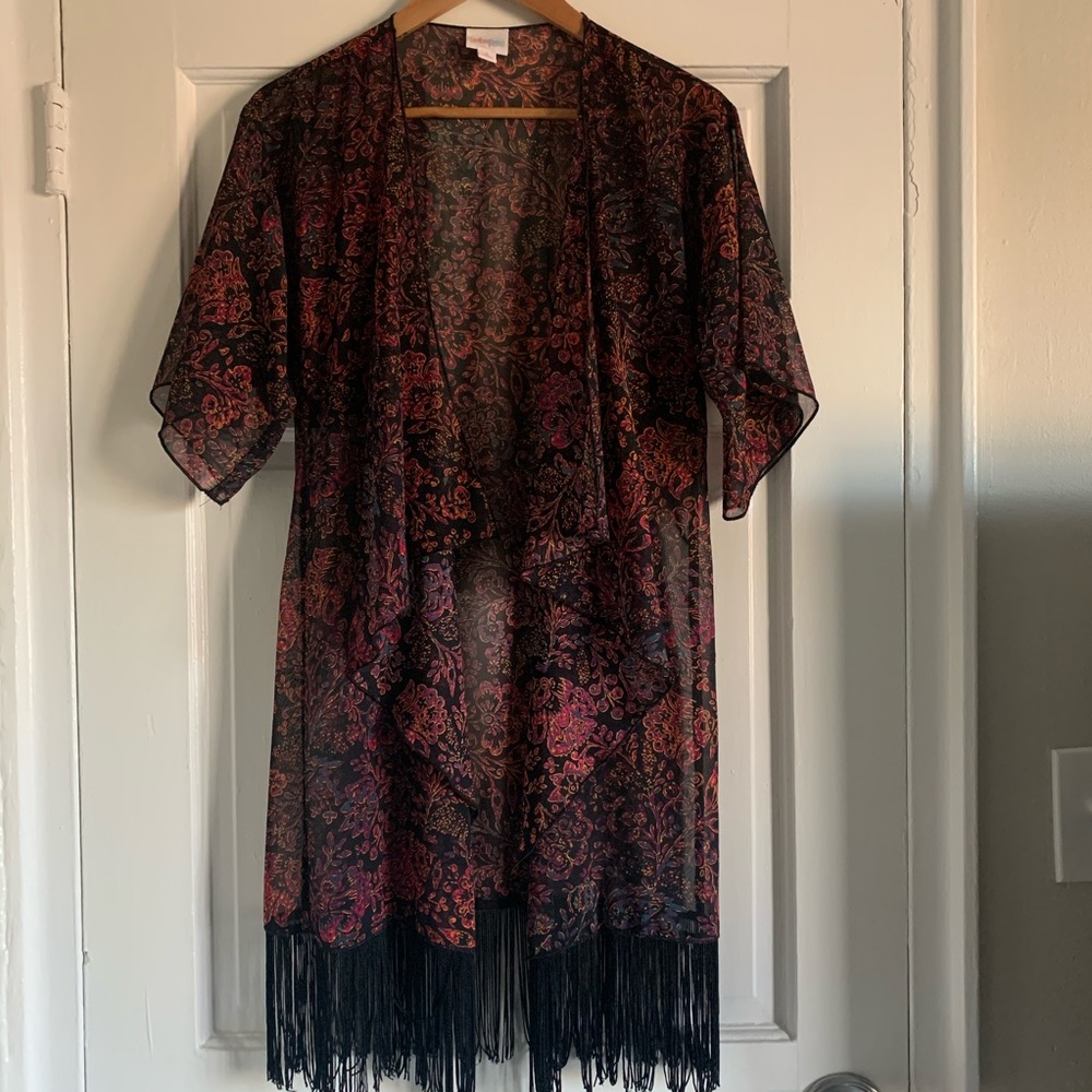LuLaRoe Fringe Kimono